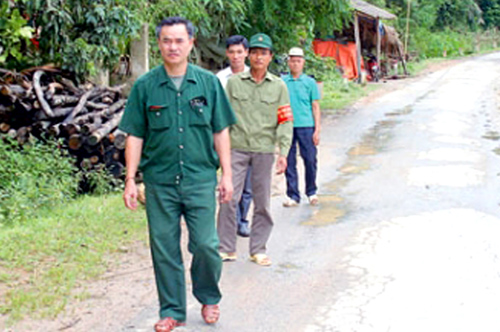 Cựu chiến binh tỉnh Thanh Hóa tích cực tham gia giữ gìn trật tự an toàn giao thông